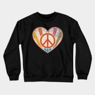 Retro Rainbow Crewneck Sweatshirt